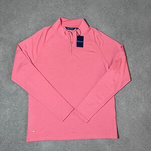 Peter Millar Excursionist Flex Performance Merino Wool Blend Pullover Men's L